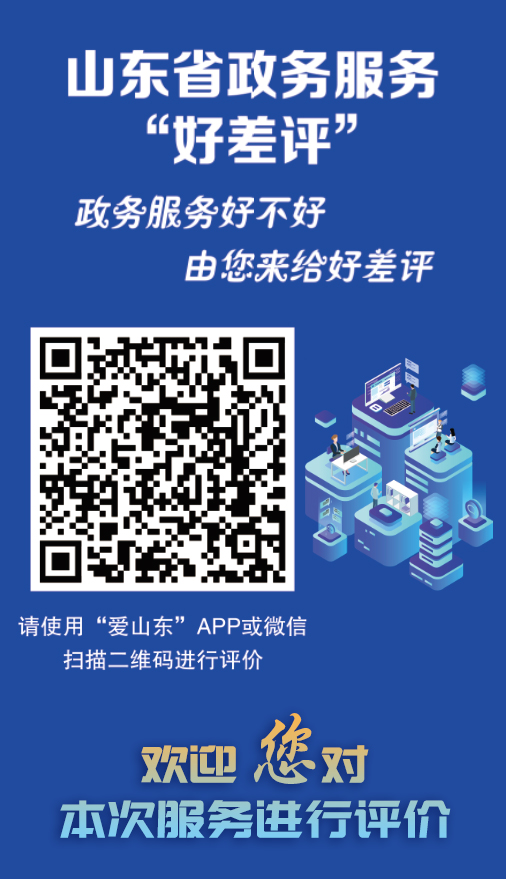 山东省政务服务好差评